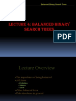 Lecture 4: Balanced Binary Search Trees