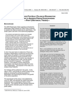 Sentences For Adult Felons in Washington: Options To Address Prison Overcrowding - Part I (Historical Trends) .