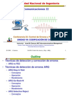 Lecture 23 Control de Error ARQ