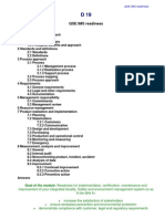 QSE IMS Readiness: Goal of The Module: Readiness For Implementation, Certification, Maintenance and