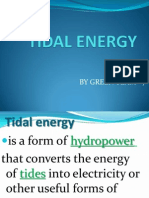 Tidal Energy