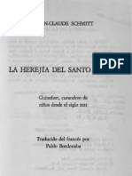 La Herejía Del Santo Lebrel - Jean-Claude Schmitt