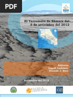 Costa Rica: Terremoto de Sámara Del 5 de Setiembre de 2012