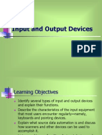 Input and Output Devices