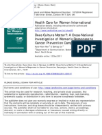 Does Culture Matter?: A Cross-National Investigation of Women's Responses To Cancer Prevention Campaigns