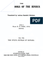 Nyaya Sutras of Gautama Text