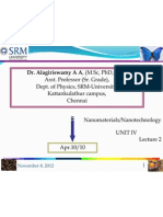 SRM University Nano Materials