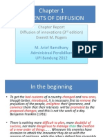 Chapter 1+2 Diffusion of Innovation Rogers 1983