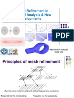 Adaptive Refinement in Vibrational Analysis and Isogemetric Analysis