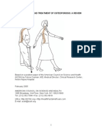 The Prevention and Treatment of Osteoporosis: A Review