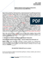 AULA 2a FASE - Aula 6 - Resoluçao Do Primeiro Exercício - Reclamaçao Trabalhista