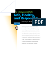 Safe, Healthy, and Responsible: Directory of Health Resources