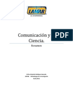 Resumen de Comunicacion Cientifica