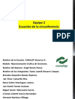 Exposicion Ecuacion de La Circunferencia