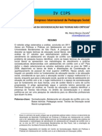 ZANELLA, Maria Nilvane. IV CIPS. Bases Teóricas Da Socioeducação Liberal