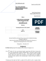 Samsung Electronics (UK) LTD V Apple Inc