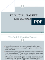 Financial Market Environment