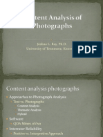 Content Analysis of Photographs