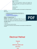 Lecture-12 - Introduction & Theoritical Background - Electrical Method