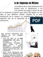 Distribución de Riquezas en México