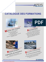 Catalogue Formation APSYS 2013