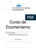 CLAI-Gottfried Brakemeier-Curso de Ecumenismo