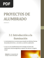 Unidad III Proyectos de Alumbrado