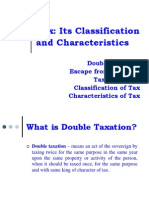 Lesson 3 - TAX Its Characteristics and Classification