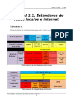 RL - Actividad 2.1 - Estándares de Redes Locales e Internet