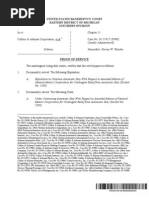 In Re:) Chapter 11) Collins & Aikman Corporation, Et Al.) Case No. 05-55927 (SWR) ) (Jointly Administered) ) Debtors.) Honorable: Steven W. Rhodes)