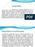 Requisitos Funcionales y No Funcionales