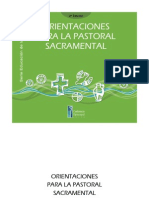 Pastoral Sacramental Chile