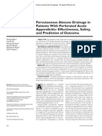 Percutaneous Abscess Drainage in Patients With Perforated Acute Appendicitis: Effectiveness, Safety, and Prediction of Outcome