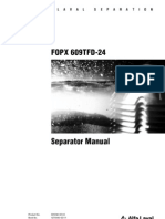 Alfa Laval Separator Manual FOPX-609