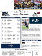 Week 12 - Rams at Cardinals