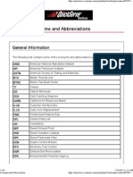 204-009 Acronyms and Abbreviations: General Information