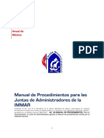 Manual de Procedimientos Juntas Administradores