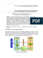 Implementing An Outcomes-Based Education Framework in The Teaching of Engineering Mechanics (Statics)