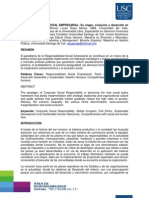 Responsabilidad Social Empresarial Su Origen, Evolución y Desarrollo en Colombia