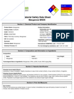 Msds Mangan