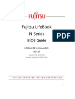 Fujitsu Lifebook N Series: Bios Guide