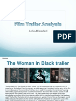 Film Trailer Analysis