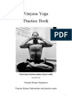 VINYASA KRAMA YOGA Practice Book - Anthony Grim Hall