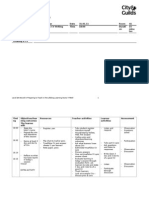 PTLLS - Assignment - Micro Teach - Lesson Plan