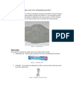 Make Aluminum Powder