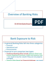 Introduction To Bank Risk Management