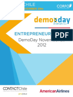 Start-Up Chile Demo Day Brochure