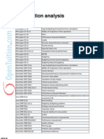 P5 Exam Questions Analysis June 2012