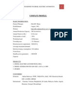 Training Report On Diesel Locomotives