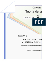 1246018248.tenti Fanfani - LA ESCUELA Y LA CUESTIÓN SOCIAL